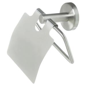 Toilettenpapierhalter Edelstahloptik Edelstahl B/H/L: ca. 1…