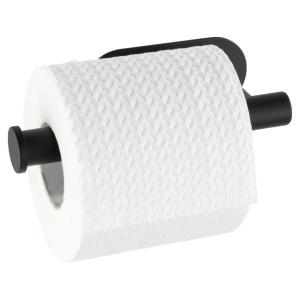 Toilettenpapierhalter schwarz Metall B/H/T: ca. 16x4,5x7 cm