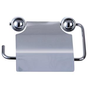 Toilettenpapierhalter silber Eisen B/H/L: ca. 15x13x3 cm