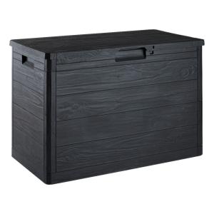 Toomax Aufbewahrungsbox Woodys anthrazit Kunststoff B/H/L:…