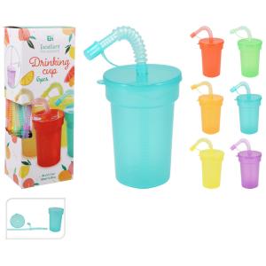 Trinkbecher bunt