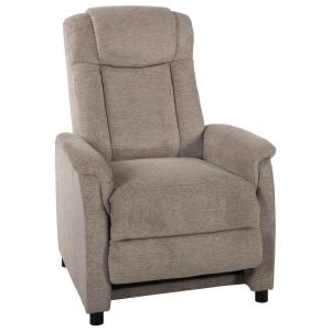 TV-Sessel Delta taupe Webstoff B/H/T: ca. 77x107x91 cm
