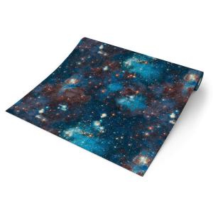 UGEPA Papiertapete blau B/L: ca. 53x1005 cm