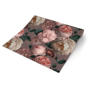 UGEPA Papiertapete grau rosa B/L: ca. 53x1005 cm