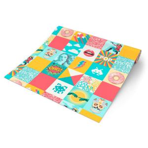 UGEPA Vliestapete Romantic Pop bunt B/L: ca. 53x1005 cm