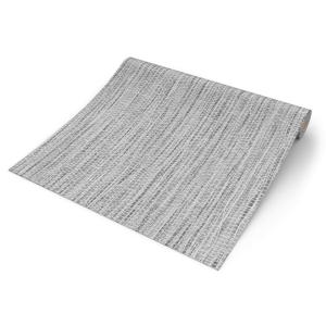 UGEPA Vliestapete Textiloptik grau B/L: ca. 53x1005 cm