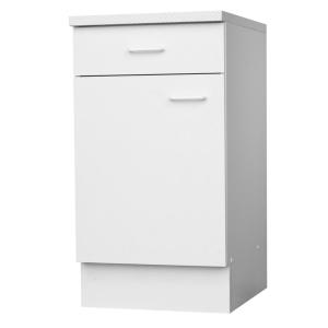 Unterschrank weiß matt B/H/T: ca. 50x85x60 cm