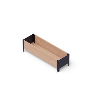 UPYARD Hochbeet MODERN braun Holz B/H/L: ca. 36x32x118 cm