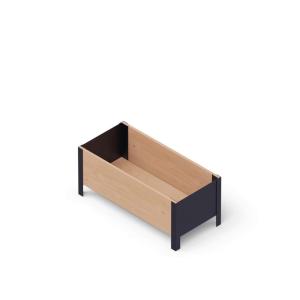 UPYARD Hochbeet MODERN braun Holz B/H/L: ca. 36x32x78 cm