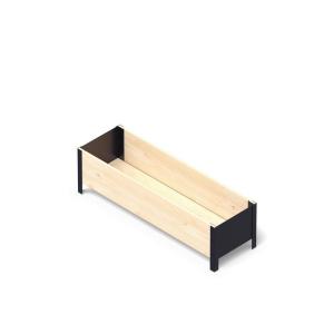 UPYARD Hochbeet MODERN natur Holz B/H/L: ca. 36x32x118 cm