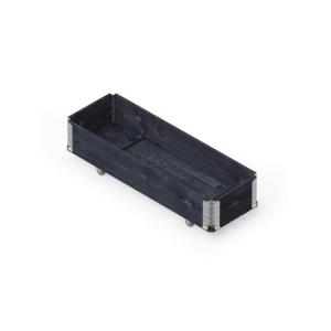 UPYARD Kräuterkasten INDUSTRIAL schwarz Holz B/H/T: ca. 120…