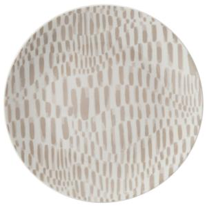 van Well Dessertteller taupe Keramik