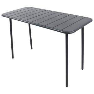 VCM Gartentisch Sumila schwarz Metall B/H/L: ca. 110x72x55…