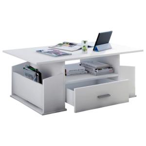 VCM Möbel Couchtisch Junata weiß Holzwerkstoff B/H/T: ca. 1…