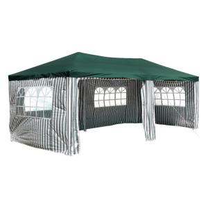 VCM Pavillon grün Polyester-Mischgewebe B/H/L: ca. 600x197x…