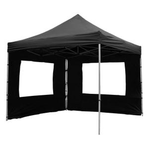 VCM Pavillon PROFI schwarz Polyester-Mischgewebe B/H/L: ca.…
