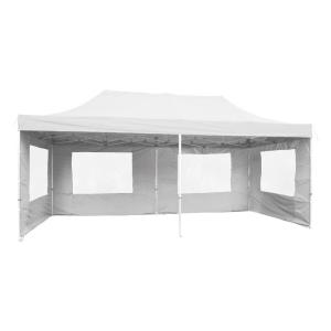VCM Pavillon PROFI weiß Metall B/H/L: ca. 600x220x300 cm