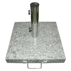 VCM Schirmständer grau Granit B/H/L: ca. 40x5x40 cm