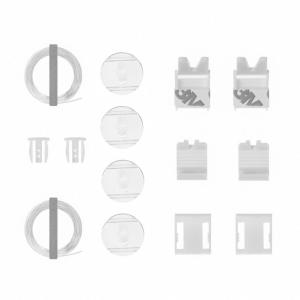 Verspannung für Doppelrollo weiß 2 Packstücke