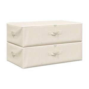 VidaXL Aufbewahrungsbox creme