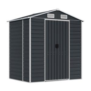 VidaXL Gartenhaus anthrazit B/H/T: ca. 191x198x130 cm