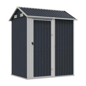 VidaXL Gartenhaus anthrazit B/H/T: ca. 192x237x152,5 cm