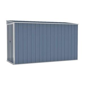 VidaXL Gartenhaus grau B/H/T: ca. 118x178x288 cm