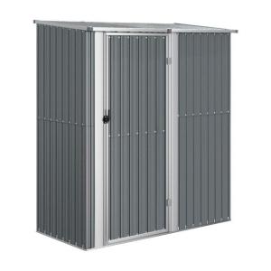 vidaXL Geräteschuppen grau B/H: ca. 180,5x209,5 cm