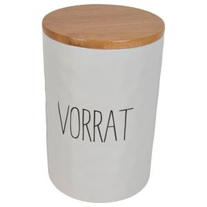 Vorratsdose natur Keramik B/H/L: ca. 21x32x16 cm