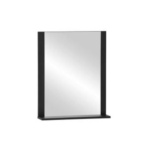 Wandspiegel Edda schwarz matt B/H/T: ca. 59,6x71,1x12,3 cm