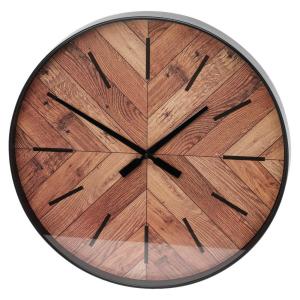 Wanduhr braun