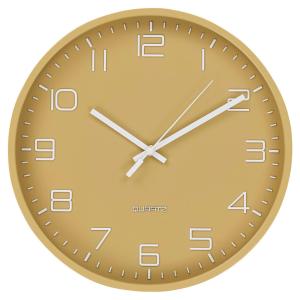 Wanduhr Rosolini ocker B/H/L: ca. 4x30x30 cm