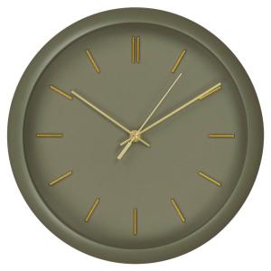 Wanduhr Rossano grün B/H/L: ca. 4x30x30 cm