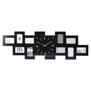 Wanduhr schwarz