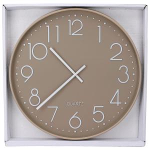 Wanduhr weiß B/H/L: ca. 53x5,4x54 cm