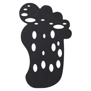 Wanneneinlage Fuß anthrazit Kunststoff