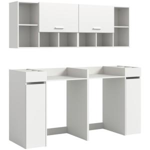 Waschmaschinenumbauschrank Free weiß B/H/T: ca. 190x195x60…