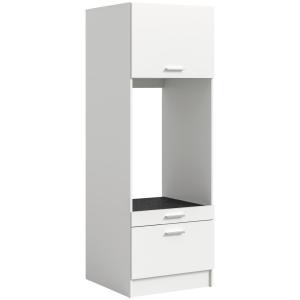Waschmaschinenumbauschrank Free weiß B/H/T: ca. 66x196x68 c…