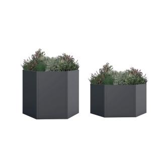Westmann Hochbeet Varia anthrazit Metall B/H/L: ca. 100x77x…