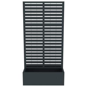 Westmann Pflanzkasten Dekora anthrazit Stahl B/H/L: ca. 90x…