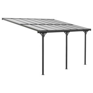 Westmann Terrassenüberdachung Bruce grau Aluminium B/H/T: c…
