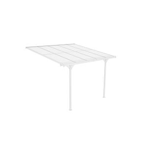 Westmann Terrassenüberdachung Bruce weiß Aluminium B/H/L: c…