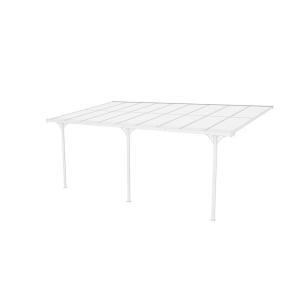 Westmann Terrassenüberdachung Bruce weiß Aluminium B/H/L: c…