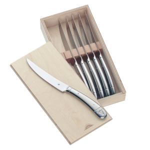WMF Steakmesser-Set silber Edelstahl 6 tlg.