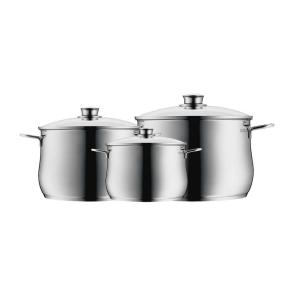 WMF Topfset Diadem Plus silber Edelstahl 3 tlg.
