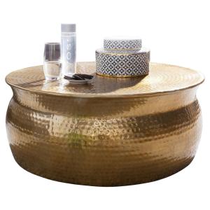 Wohnling Couchtisch gold B/H/T: ca. 0x31x0 cm