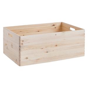 Zeller Allzweckkiste natur Holz B/H/L: ca. 40x24x60 cm