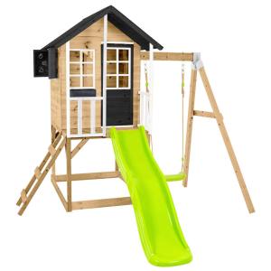 Zwerkules Spielhaus Holli weiß B/H/L: ca. 280x224x352 cm